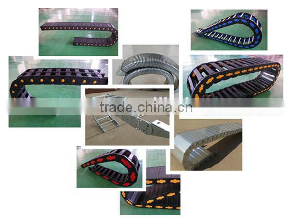 high speed cnc cable chain flexible plastic cable carrier energy chain made in china bridge type cable wire tracks