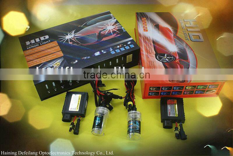 VIP competitive price single beam H7 HID Xenon Lamp high quality 55W 75W 3000k 4300k 6000k