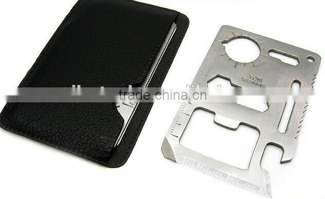 Pocket no folding multi Crimping Tool Credit card knife