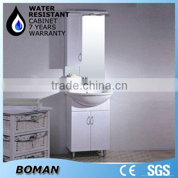 60cm PVC Bathroom Cabinet with Mirror Cabinet