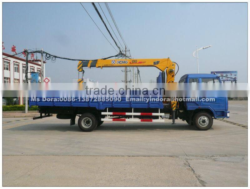 Dongfeng truck with crane,truck mounted crane