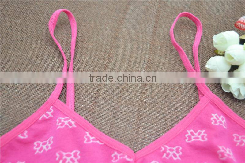 Pep hot cami seamless bra tops underwear for girls sports crop top