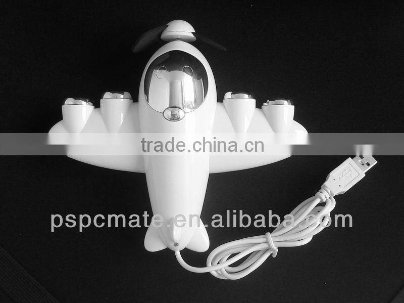 4 PORTS USB HUB WITH MINI FAN AND STAND HOLDER BEST FOR PROMOTION GIFTS