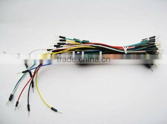 65pcs of 22AVG solderless breadboard jumper wires