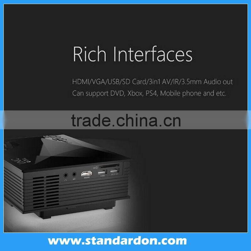 Multi-media Mini 800 Lumens Portable LED Projection Micro Home Theater