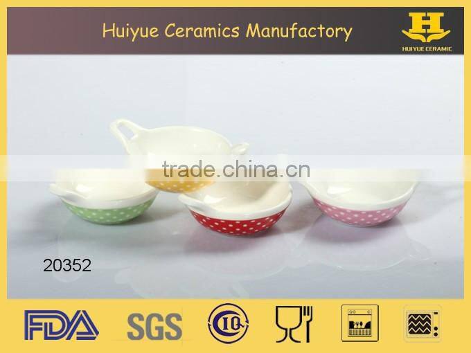 ceramic apple dish snack dish dessert dish