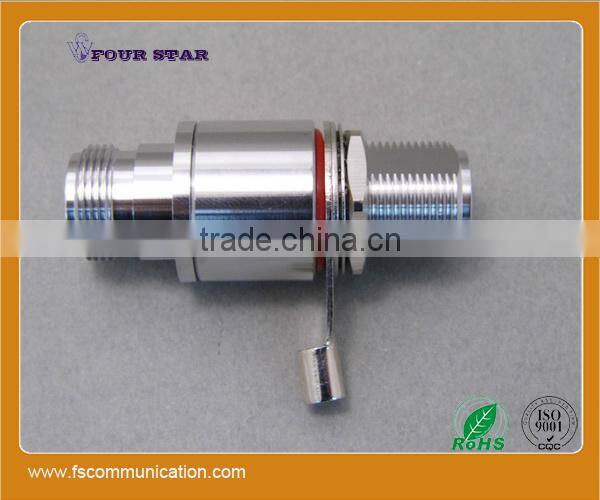 Gas Discharge Tube Lightning Protector with n female to n female connector