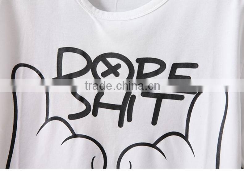 China wholesale breathable organic cotton fancy printed teen girl t shirt