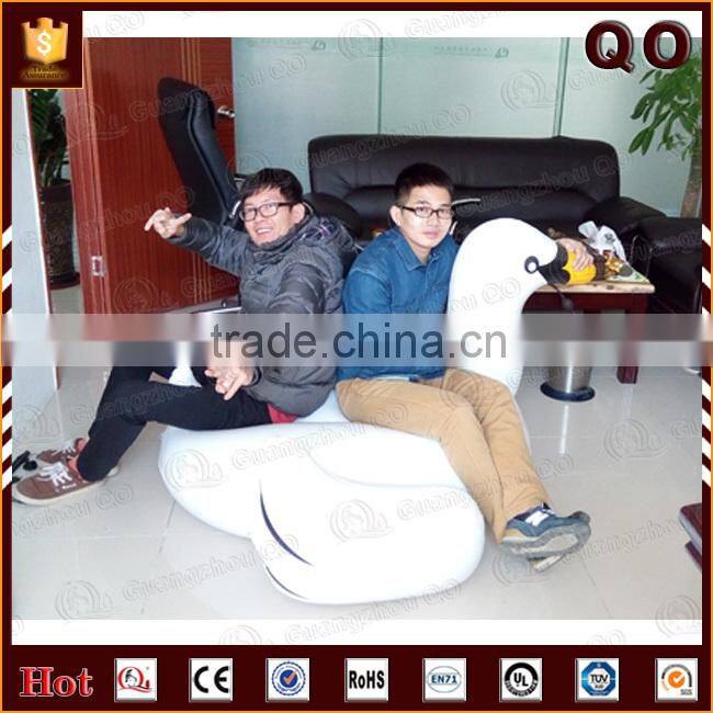 Excellent quality safety airtight inflatable swan float