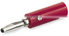 4mm banana plug and socket with insulated body