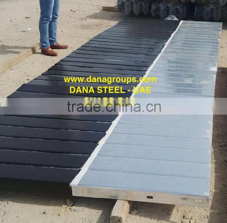 Guard Rail Highway Crash Barrier Manufacturer UAE - DANA STEEL
