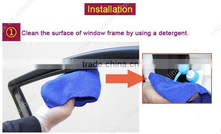 Roller up sunshade, retractable car window curtain