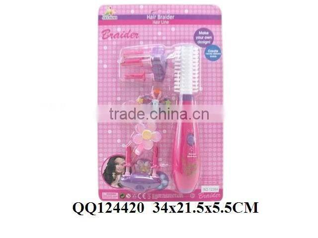 B/O hair braider set