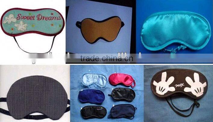 eyelet fabric eye mask ,sleep eye mask, Bamboo charcoal eye mask