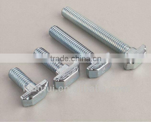 Hammer bolts, hemmer head bolts,zinc plated hammer head bolts