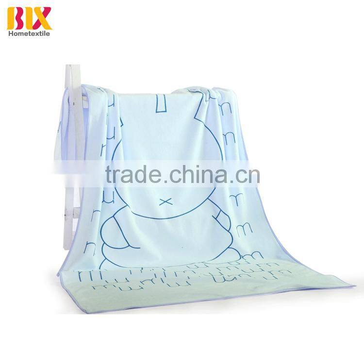 Customized Logo cartoon Characters printed microfiber bath towels alibaba top products