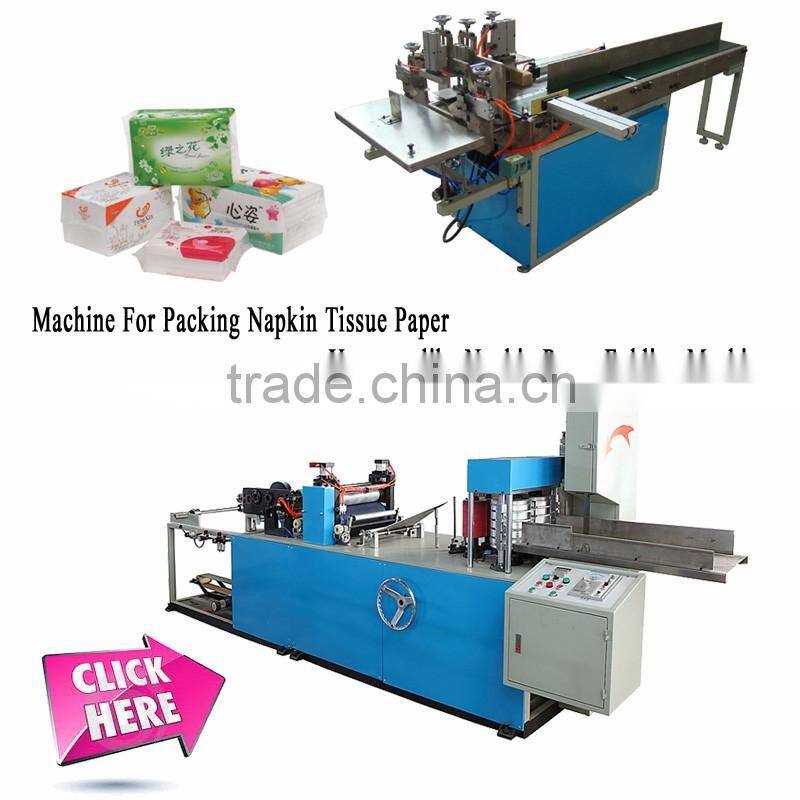 semi automatic facial tissue packing machine price face paper packaging machine