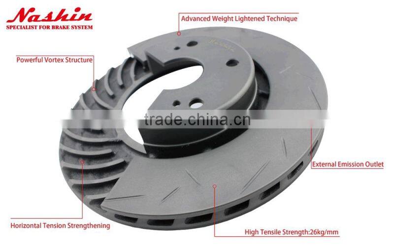 Nashin Taiwan wholesale for Toyota parts brake disc