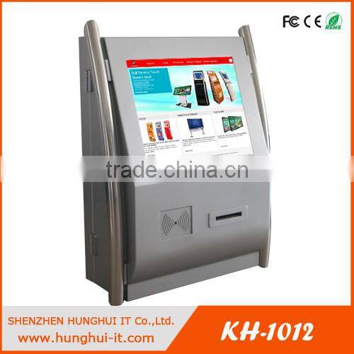 Wall Mounted Touchscreen electronic ticket machine