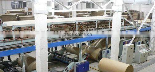 Automatic 7 layer corrugated paperboard production line