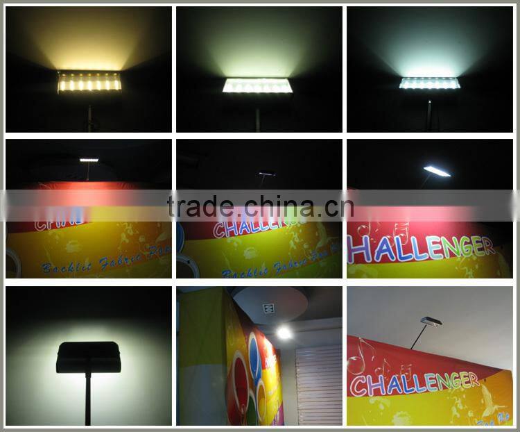 led long arm light/led display arm light for trade booth/exhibition led light