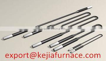 1800c U shape Silicon molybdenum rods / MoSi2 heating elements