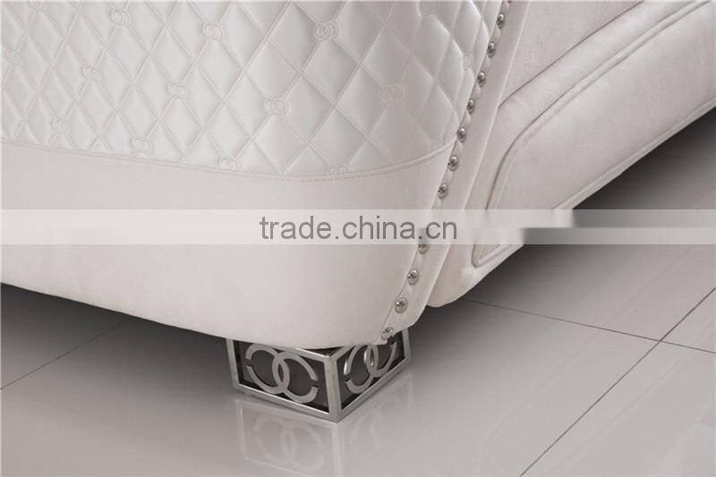 Elegant style luxury house furniture royal classic fabric furniture sofa set AL045