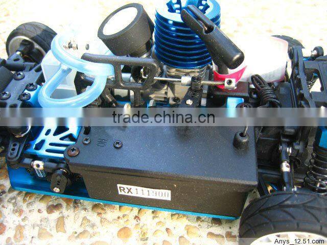 1/16th scale gas powered 4x4 tourng on road car