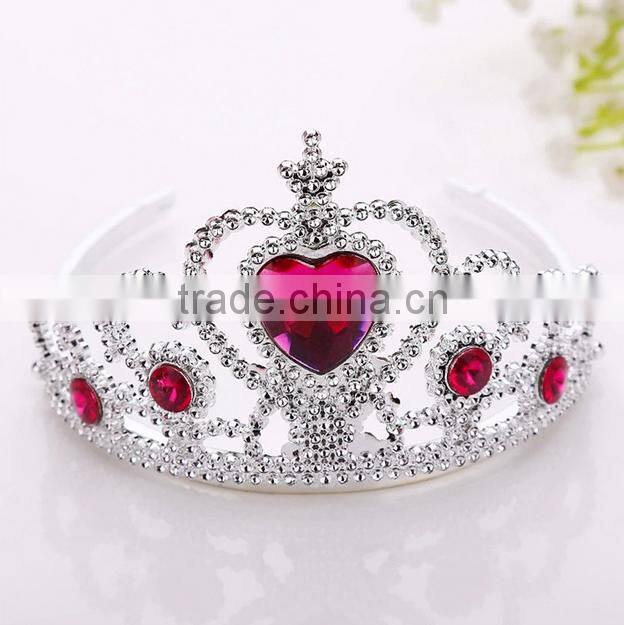 Ice and snow country children's crown The little girl tire Hair head hoop wholesale