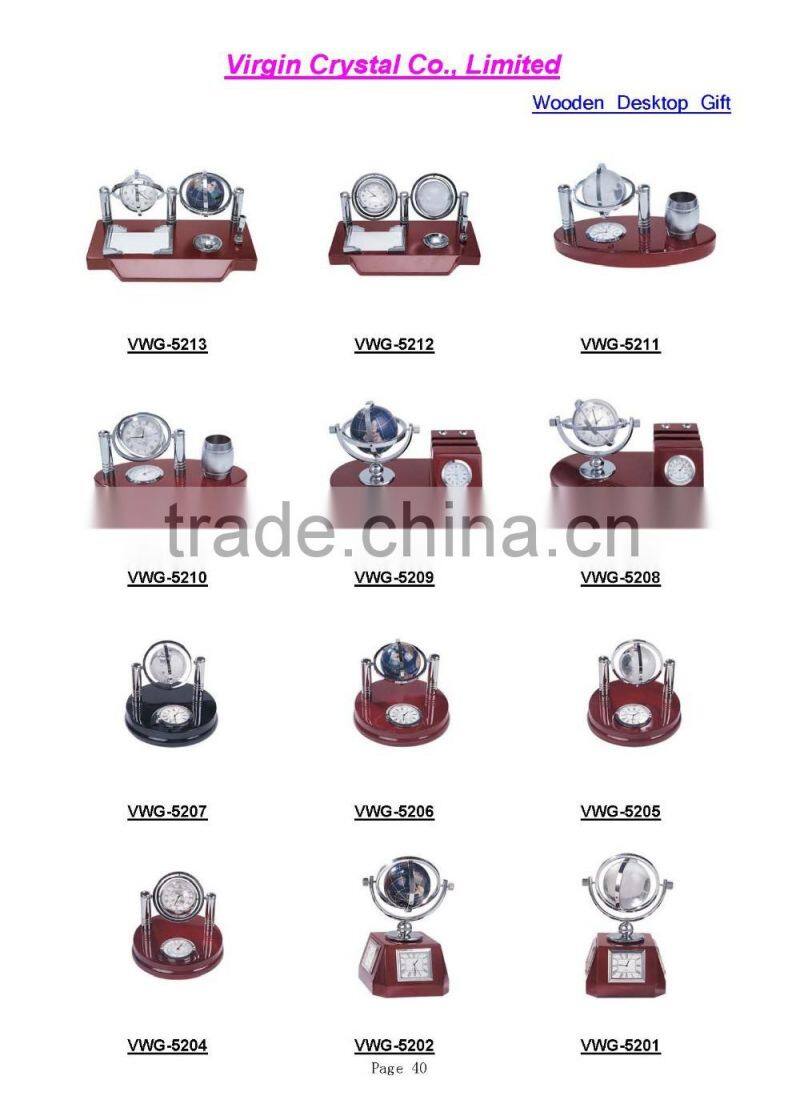 personalized 10 years anniversary company souvenir gifts with globe