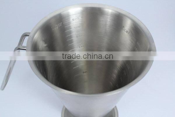 Stainless Steel cone Measuring Cups with spout
