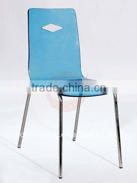 Clear acrylic desk chair