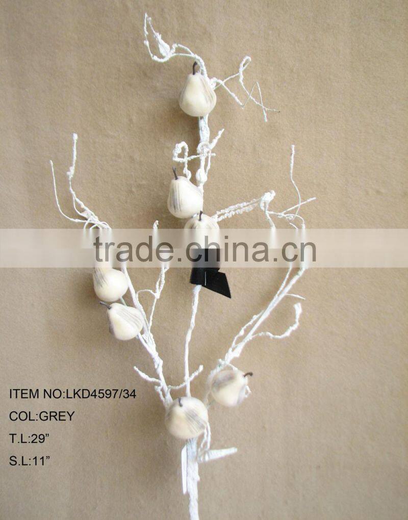Artificial Fake Fruits Spray 29" Artificial Polyfoam pear Spray Home decoration