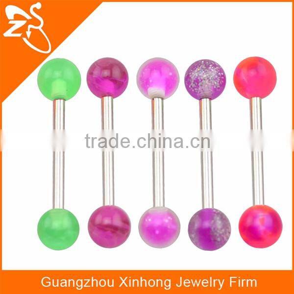 2016 Fashion free sample tongue rings sweet vibrating tongue rings