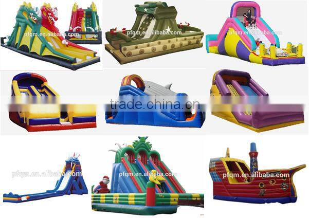 indoor and outdoor playground equipment inflatable water slide