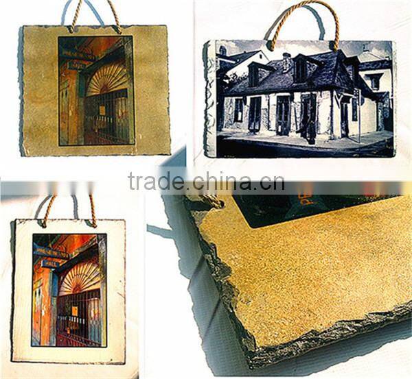 Interior wall mural with coin flower decoration