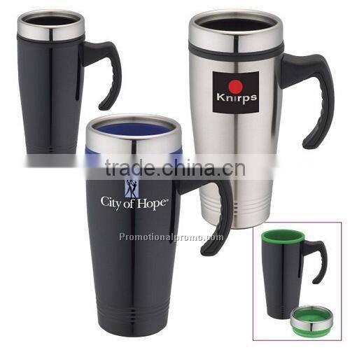 Promotional Custom Made Logo Stainless Steel Travel Mug Car Mug