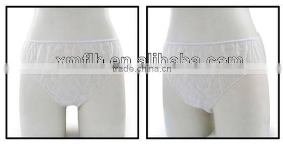 Disposable Nonwoven Briefs for Women,7pcs/opp bag