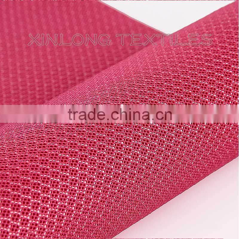 D023 Artificial yarn tricot mesh sport shoes fabric