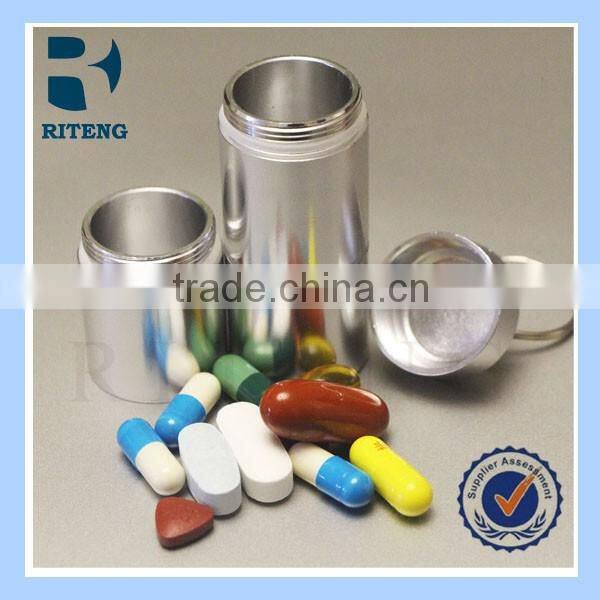 Aluminium pill Storage Cases for medical use