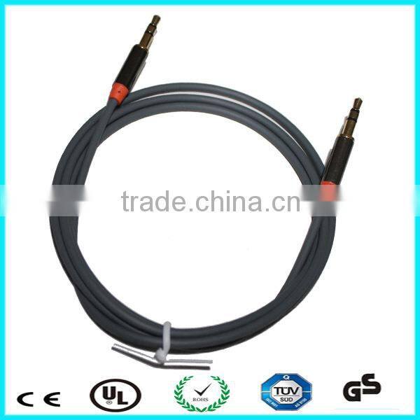Gold Plated High Performance 3.5mm male stereo aux cable