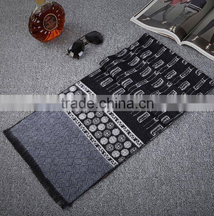 Popular Men Winter Warm Classical Scarf Tassels Scarves Long cotton Shawl