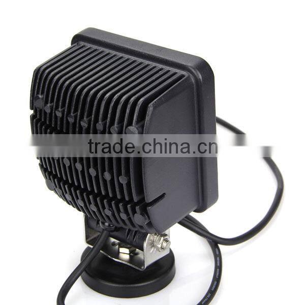30W Offroad COB Led Work Light Square with Flood Beam in Auto Lighting System for SUV,Jeep,4x4