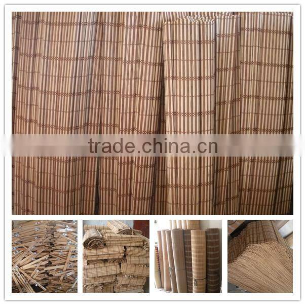 Colorful natural bamboo blind for home and gardon