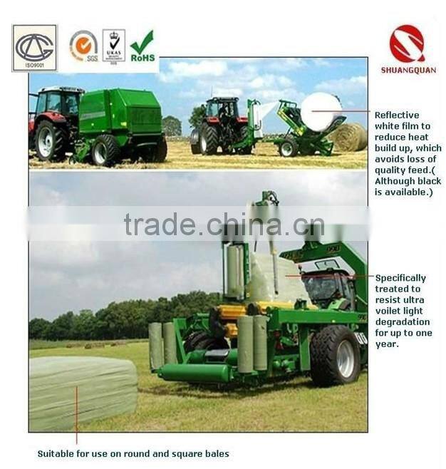 500mmx25micx1500m lldpe silage stretch film