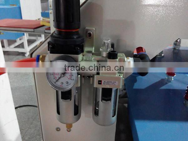 Pneumatic double station garment heat press machine sublimation machine