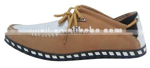 2016 new lace-up men leather casual shoes men sneaker