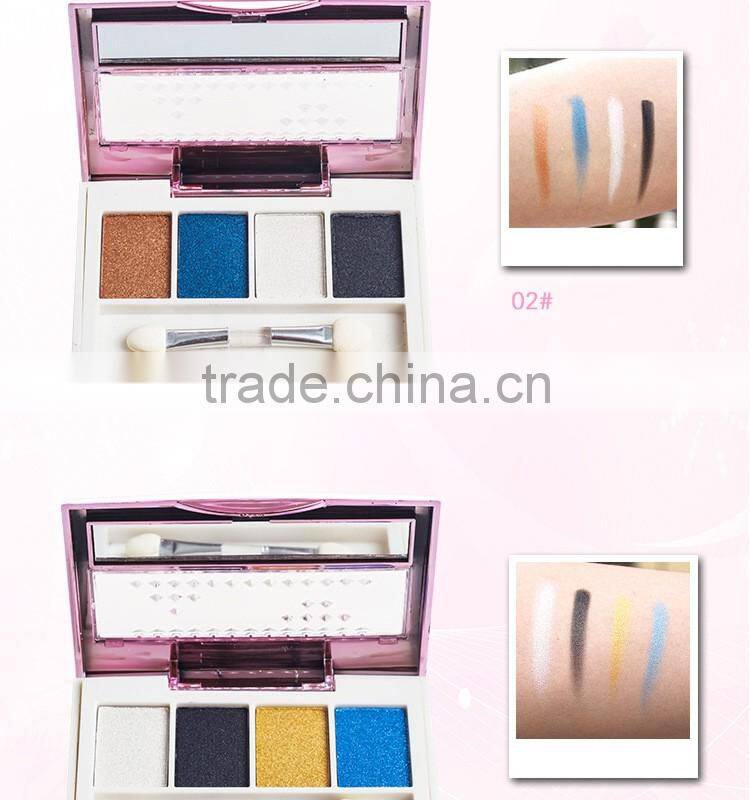 OEM 4 Color Cream Eyeshadow Palette