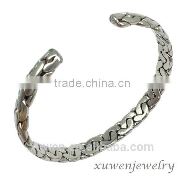 factory made wholesale 316l stainless steel fancy bangles design