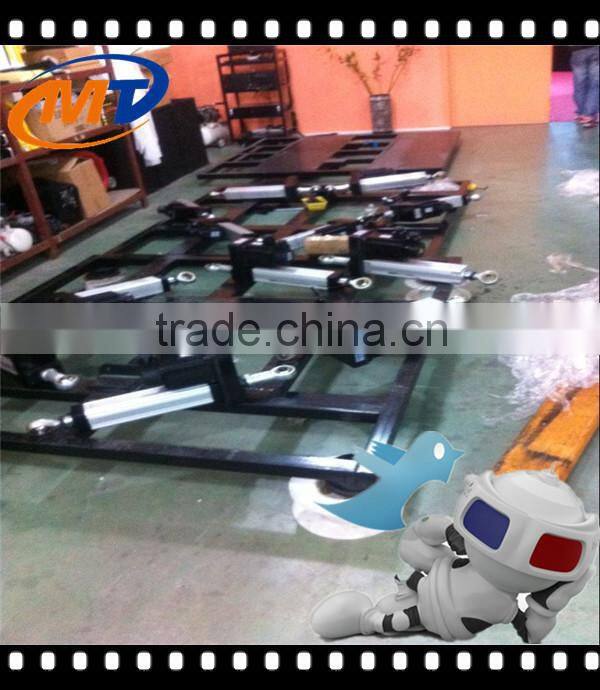 China new product 12D cinema with interactive hydraulic system used video games
